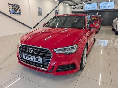 Red Used 2019 Audi A3 Sportback S-Line Hatchback | £14,995 (Fair price)