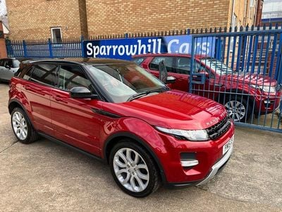 Used Land Rover Range Rover evoque Dynamic 150 HP (110 kW) 2015 Red Estate