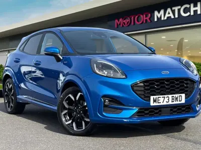 Używany Ford Puma ST-Line X 125 KM (91 kW) 2024 Niebieski SUV