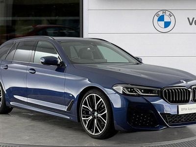 Used BMW 520 M Sport 190 HP (139 kW) 2023 Blue Estate