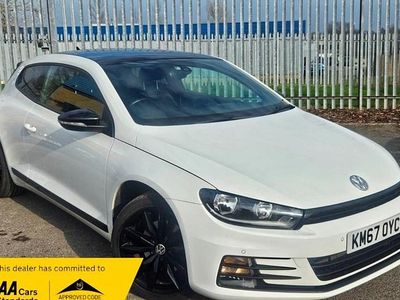 Used VW Scirocco Black Edition 184 HP (135 kW) 2017 White Coupe