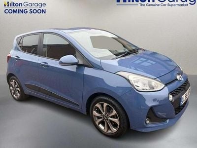 Used Hyundai i10 Premium SE 87 HP (63 kW) 2017 Blue Hatchback