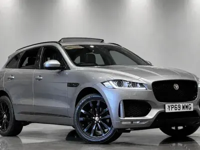Used Jaguar F-Pace Chequered Flag 180 HP (132 kW) 2019 Grey SUV