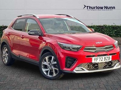 Red Used 2022 Kia Stonic GT-Line SUV | £15,549 (Fair price)