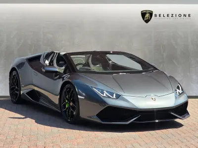 Used Lamborghini Huracán 580 HP (426 kW) 2017 Grey Cabriolet