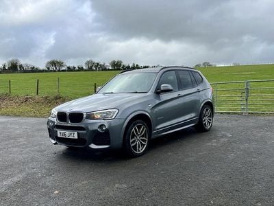 Begagnad BMW X3 M Sport 190 HK (139 kW) 2016 Grå SUV