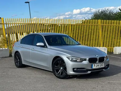 Usado BMW 316 Sport Line 116 CV (85 kW) 2014 Plateado Berlina