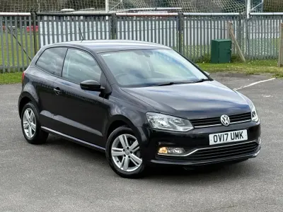 Käytetty VW Polo Edition 2017 Musta Viistoperä