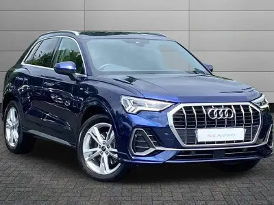 Used Audi Q3 S-Line 245 HP (180 kW) 2024 Blue SUV