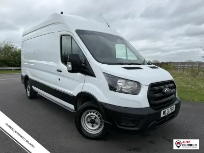 Used Ford Transit 130 HP (95 kW) 2021 White Van