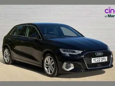 Used Audi A3 Sport 147 HP (108 kW) 2022 Black Sedan