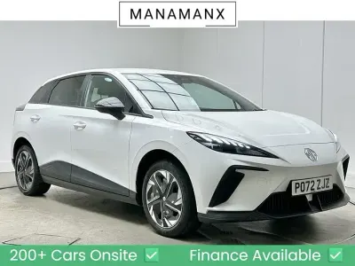 Used MG MG4 EV SE 319 kW (435 HP) 2022 White Hatchback