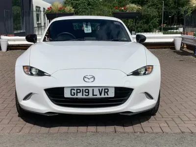 Used Mazda MX5 184 HP (135 kW) 2019 White Cabriolet