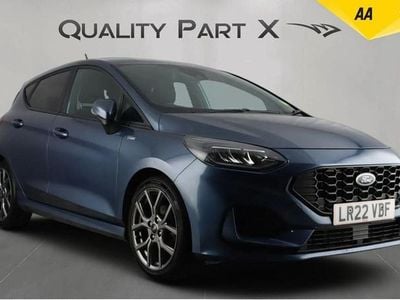 Blue Used 2022 Ford Fiesta ST-Line Hatchback | £10,974 (Good price)