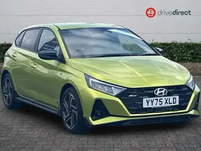 Used Hyundai i20 N Line 100 HP (73 kW) 2025 Green Hatchback