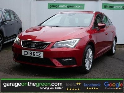 Desire red metallic Used 2018 Seat Leon ST XCELLENCE Estate | £10,995 (Fair price)