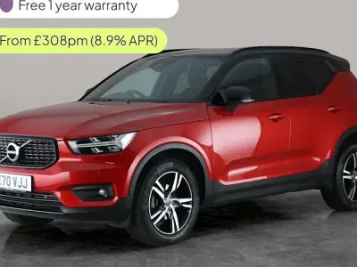 Used Volvo XC40 R-Design 163 HP (119 kW) 2020 Red SUV
