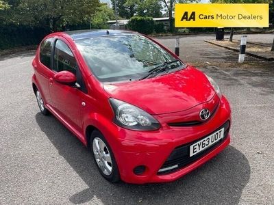 used Toyota Aygo 1.0 VVT-I MOVE WITH STYLE 5d 68 BHP ONLY 39379 MILES, S/ HISTORY