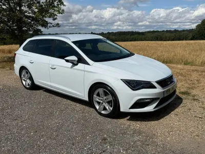 Used Seat Leon ST FR 150 HP (110 kW) 2018 White Estate
