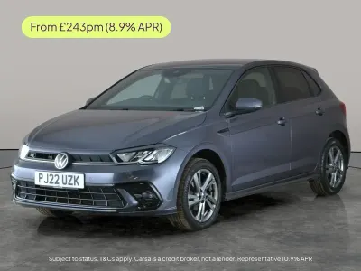 Begagnad VW Polo R-line 95 HK (69 kW) 2022 Grå Halvkombi