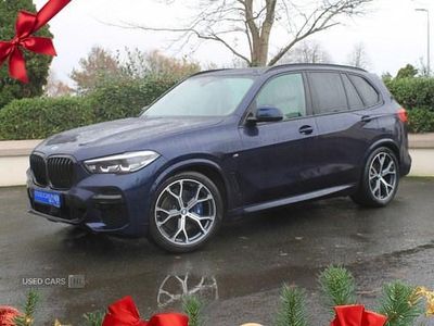 Blue Used 2023 BMW X5 M Sport SUV | £49,995 (Fair price)