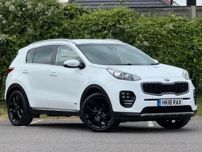 Used Kia Sportage GT-Line 174 HP (127 kW) 2018 White SUV