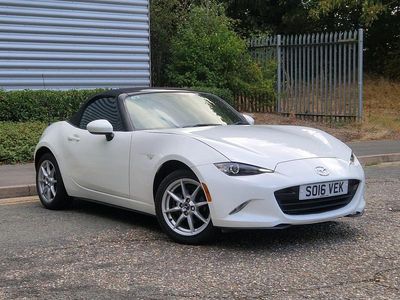 White Used 2016 Mazda MX5 Cabriolet | £7,250