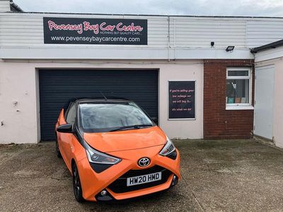 Used Toyota Aygo X-cite 71 HP (52 kW) 2020 Orange Hatchback