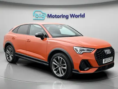 Used Audi Q3 Sportback Black Edition 150 HP (110 kW) 2023 Orange SUV