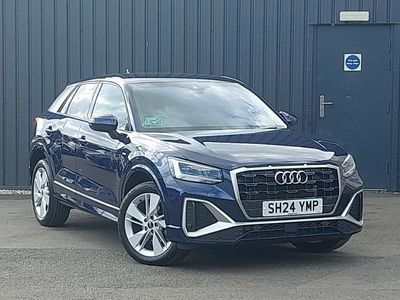 Blue Used 2024 Audi Q2 S-Line SUV | £26,298 (A bit pricey)