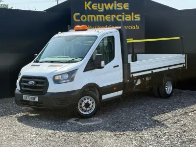 Used Ford Transit 130 HP (95 kW) 2020 White Cabriolet