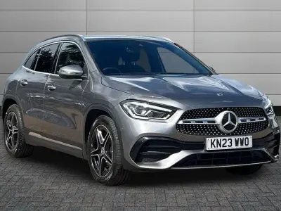 Used Mercedes GLA200 AMG Line Premium 163 HP (119 kW) 2023 Mountain grey SUV