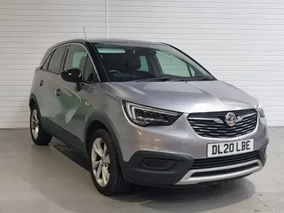 Used Vauxhall Crossland X S 110 HP (80 kW) 2020 Grey SUV
