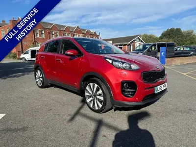 Used Kia Sportage 182 HP (133 kW) 2016 Red SUV