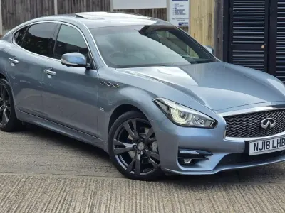 Used Infiniti Q70 Sport Tech 170 HP (125 kW) 2018 Blue Sedan