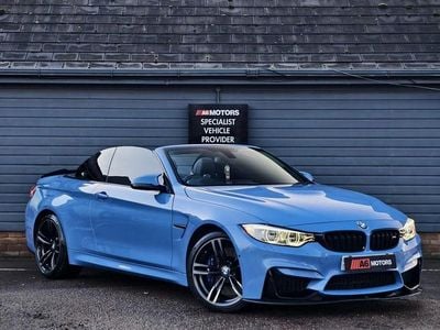 Blue Used 2015 BMW M4 Cabriolet Comfort Edition Cabriolet | £24,289 (Fair price)