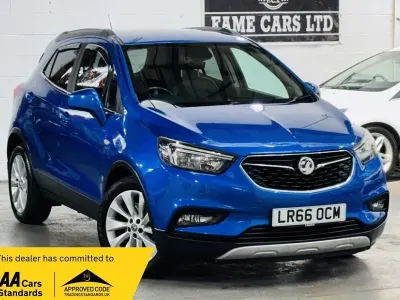 Used Vauxhall Mokka X Elite 140 HP (102 kW) 2016 Blue SUV
