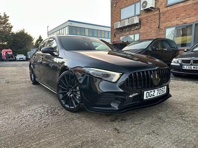 Black Used 2019 Mercedes A35 AMG Premium Plus Hatchback | £23,425 (Fair price)