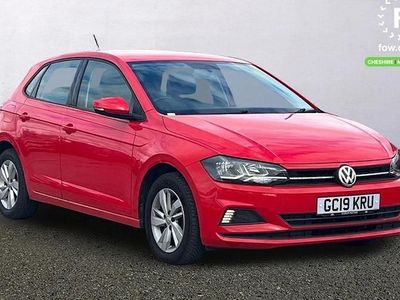 Used VW Polo SE 80 HP (58 kW) 2019 Red Hatchback