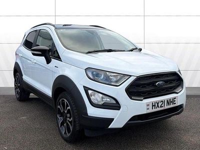 White Used 2021 Ford Ecosport Active SUV | £11,004 (Fair price)