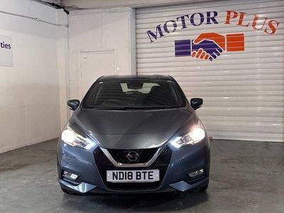 Used Nissan Micra Acenta 90 HP (66 kW) 2018 Grey Hatchback