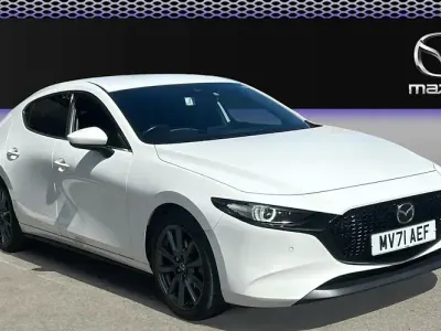 Usado Mazda 3 Inclusive 122 HP (89 kW) 2021 Branco Citadino
