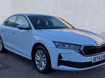 Moon white Used 2024 Skoda Octavia SE Technology Hatchback | £19,639 (Fair price)