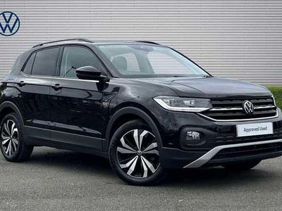 Used VW T-Cross Black Edition 95 HP (69 kW) 2022 Black SUV