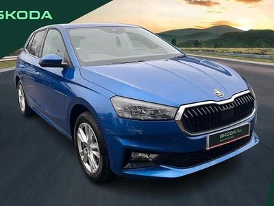 Used Skoda Fabia SE L 113 HP (83 kW) 2025 Blue Hatchback