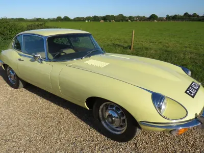 Used Jaguar E-Type 265 HP (194 kW) 1970 Yellow Coupe