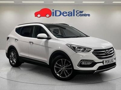 Used Hyundai Santa Fe Premium SE 2016 White SUV