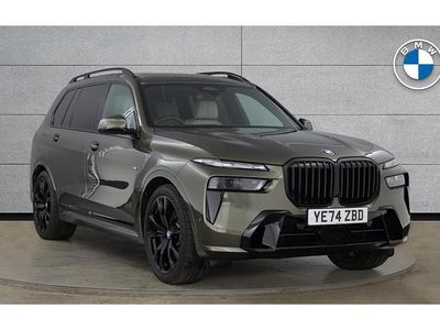 Green Used 2024 BMW X7 M Sport SUV | £76,950 (A bit pricey)