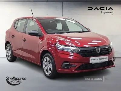 Begagnad Dacia Sandero Essentiel 100 HK (73 kW) 2022 Röd Halvkombi