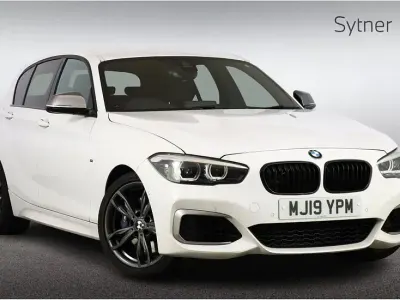 Used BMW M140 Comfort Edition 335 HP (246 kW) 2019 White Hatchback
